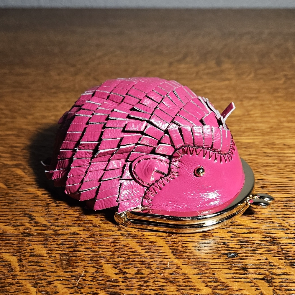 Kate Spade Hedgehog Kisslock Coin Purse - Picture 2 of 12